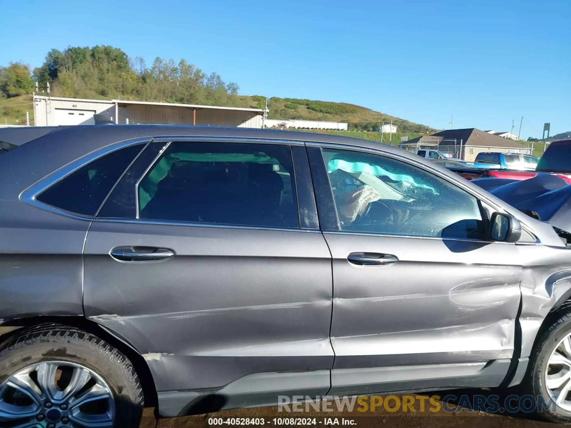 14 fotografías del automóvil dañado 2FMPK4K99MBA13311 FORD EDGE 2021