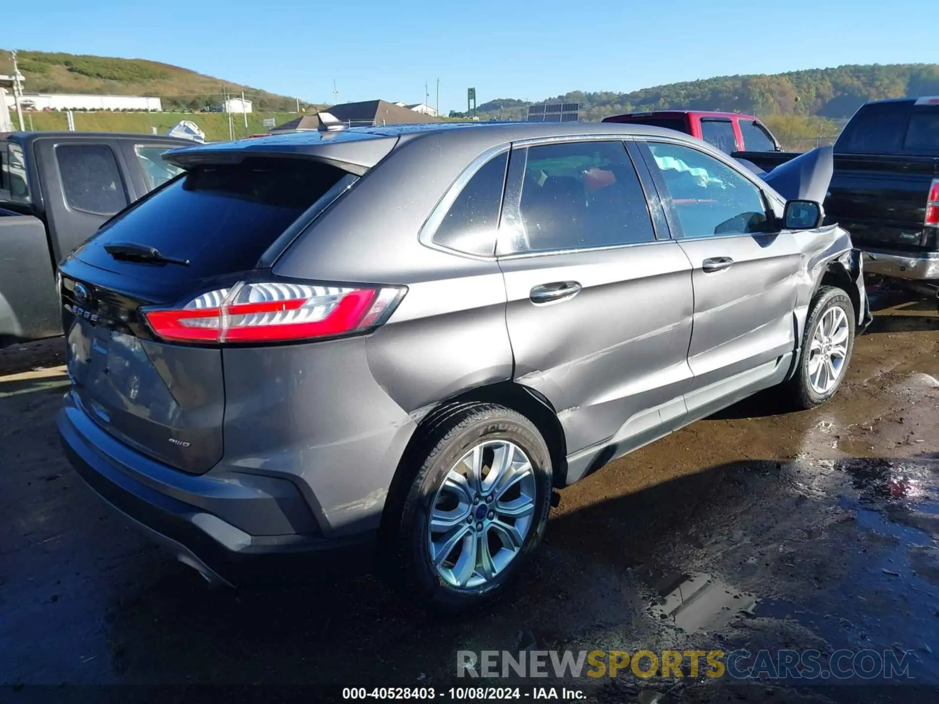 4 fotografías del automóvil dañado 2FMPK4K99MBA13311 FORD EDGE 2021
