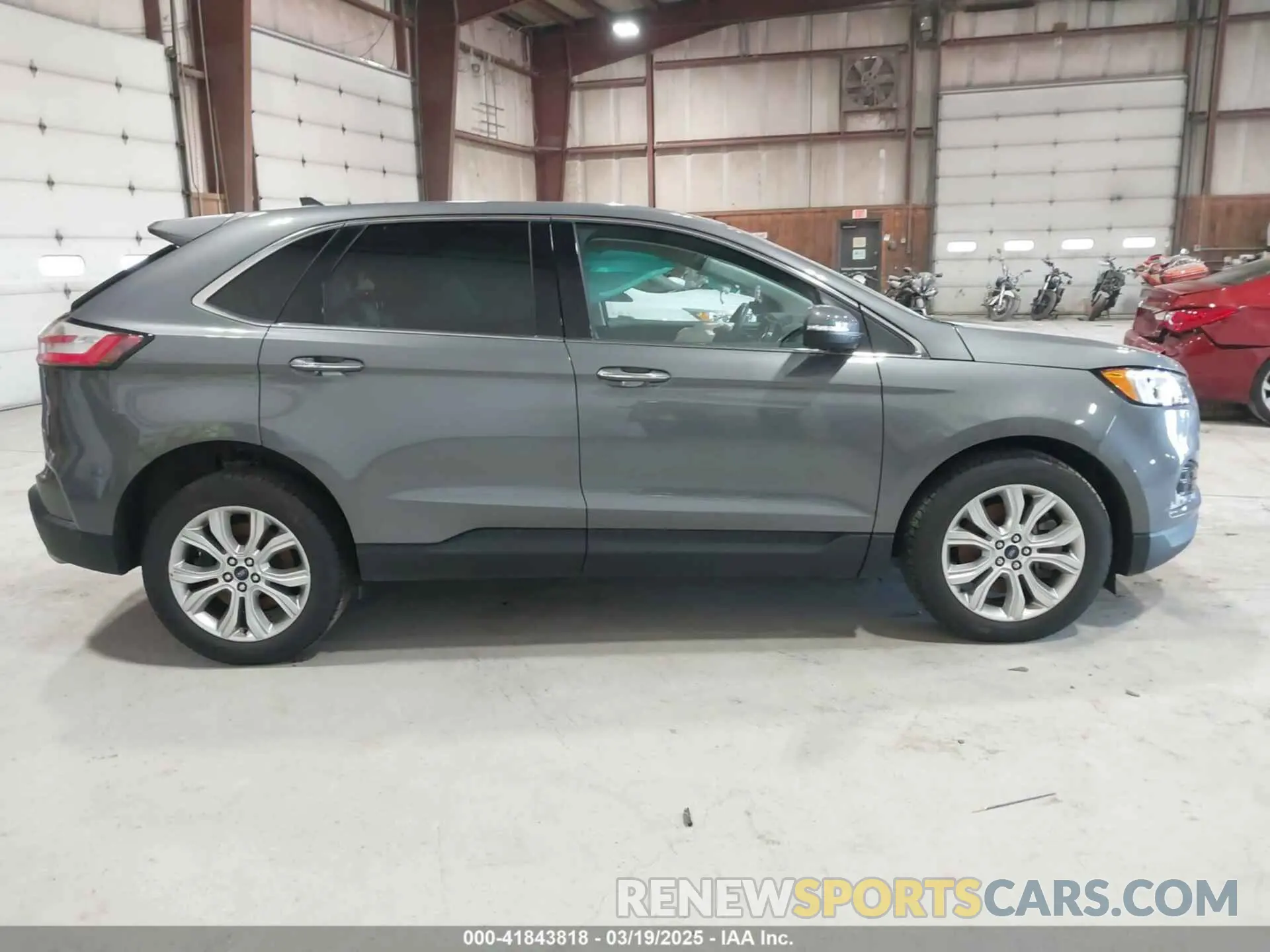 13 fotografías del automóvil dañado 2FMPK4K99MBA50455 FORD EDGE 2021