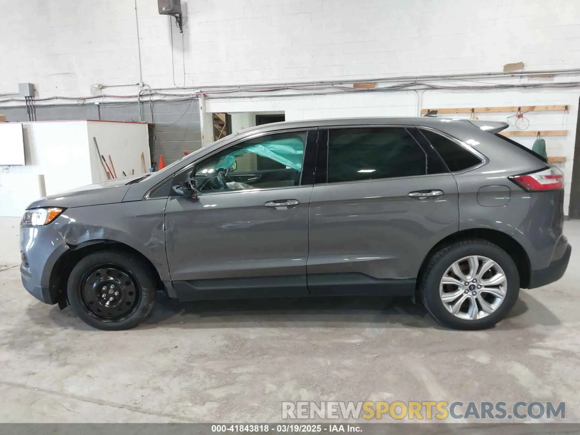 14 fotografías del automóvil dañado 2FMPK4K99MBA50455 FORD EDGE 2021