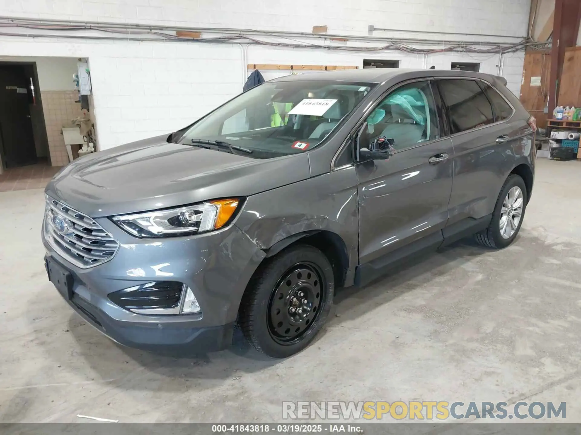 2 fotografías del automóvil dañado 2FMPK4K99MBA50455 FORD EDGE 2021