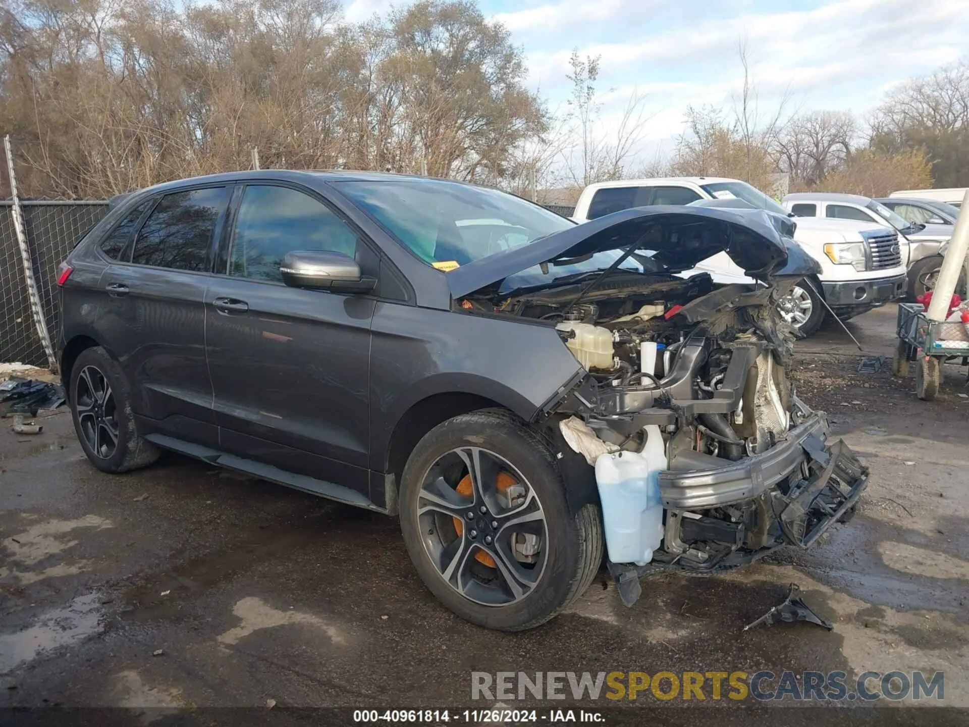 14 fotografías del automóvil dañado 2FMPK4AP3NBA56981 FORD EDGE 2022
