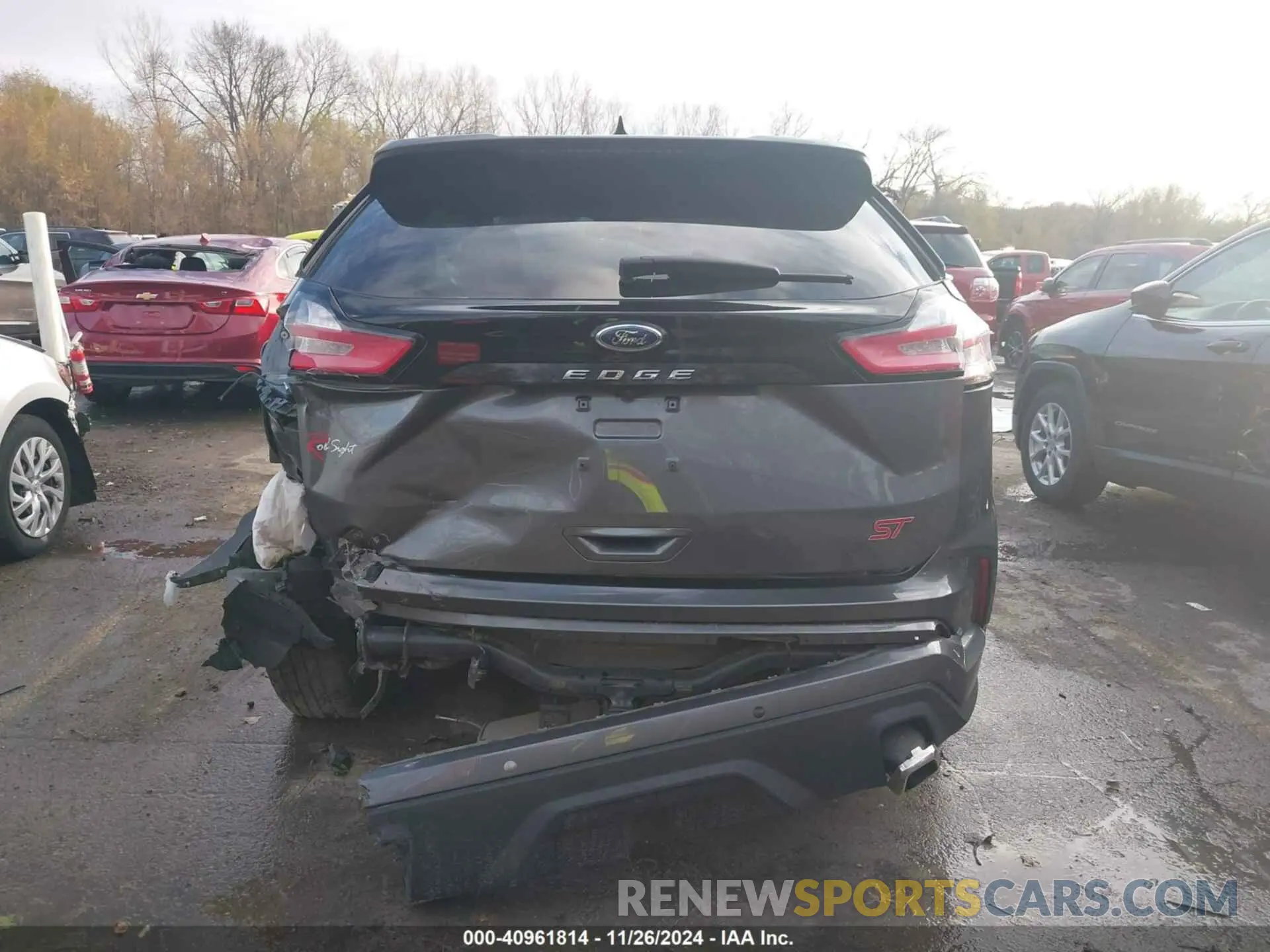 17 fotografías del automóvil dañado 2FMPK4AP3NBA56981 FORD EDGE 2022