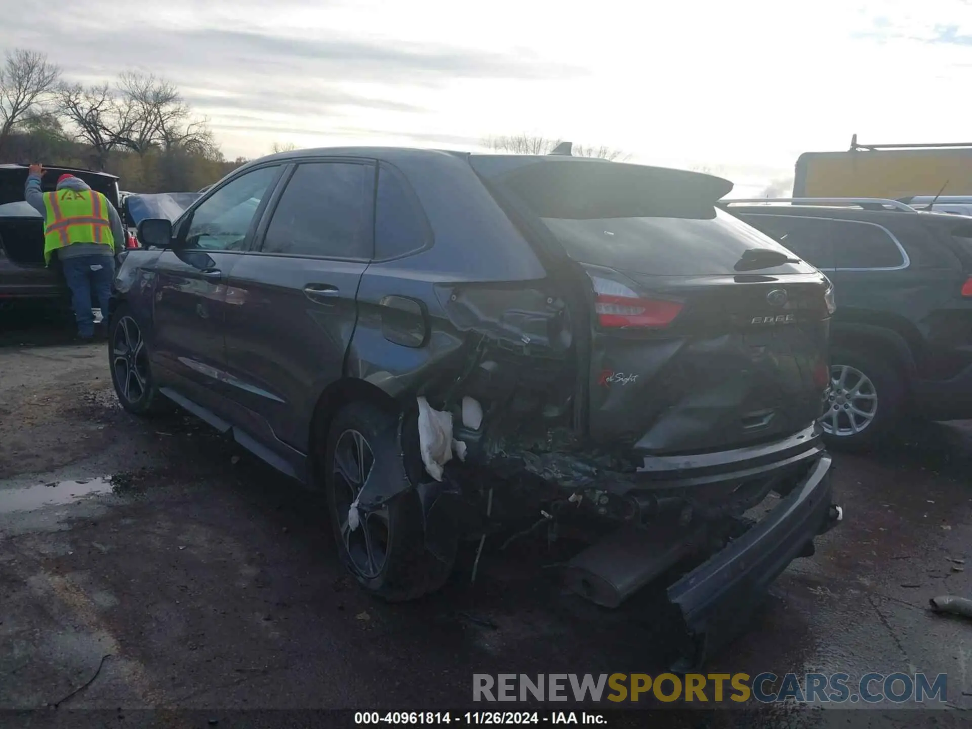 3 fotografías del automóvil dañado 2FMPK4AP3NBA56981 FORD EDGE 2022