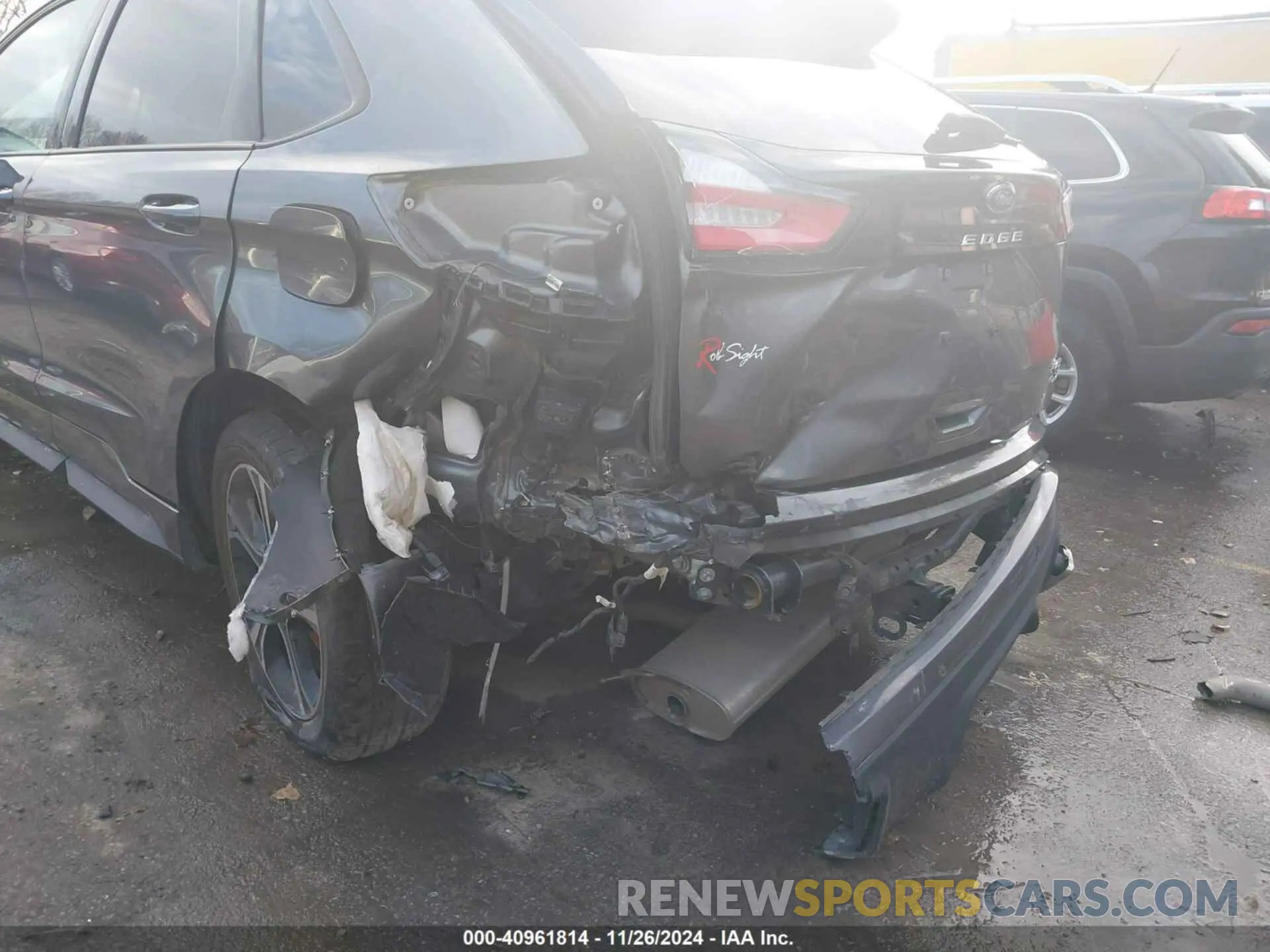 6 fotografías del automóvil dañado 2FMPK4AP3NBA56981 FORD EDGE 2022