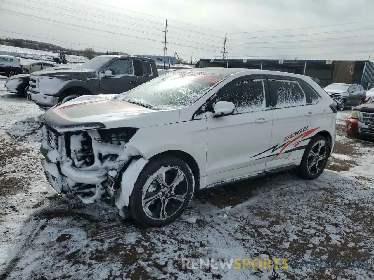 1 fotografías del automóvil dañado 2FMPK4AP4NBA09541 FORD EDGE 2022