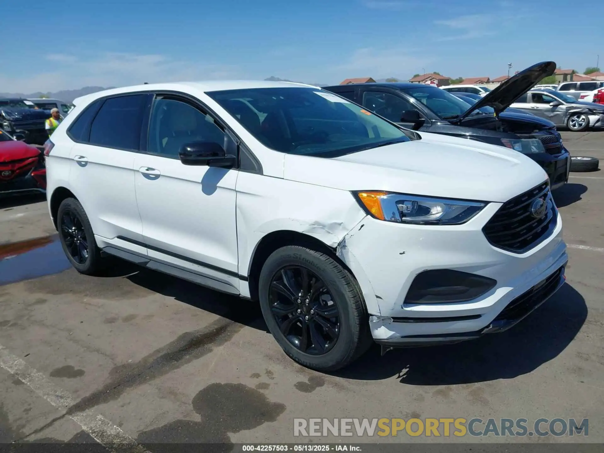 1 fotografías del automóvil dañado 2FMPK4G90NBA56252 FORD EDGE 2022