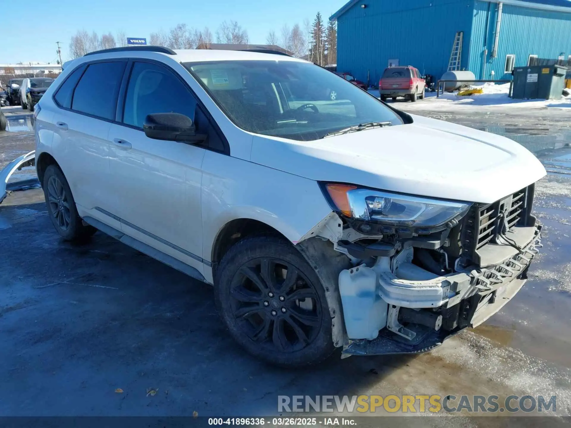 1 fotografías del automóvil dañado 2FMPK4G91NBA10669 FORD EDGE 2022