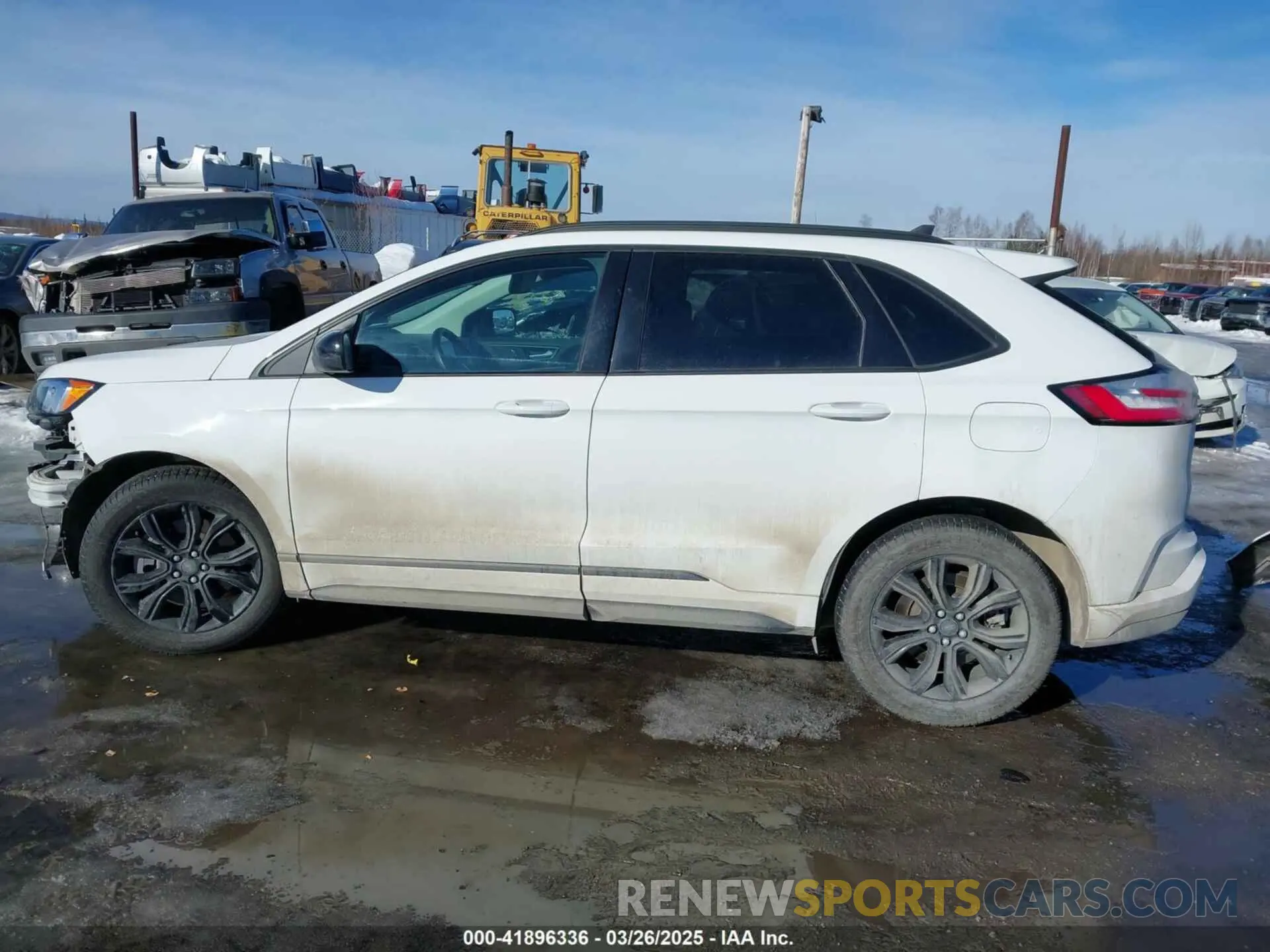 15 fotografías del automóvil dañado 2FMPK4G91NBA10669 FORD EDGE 2022