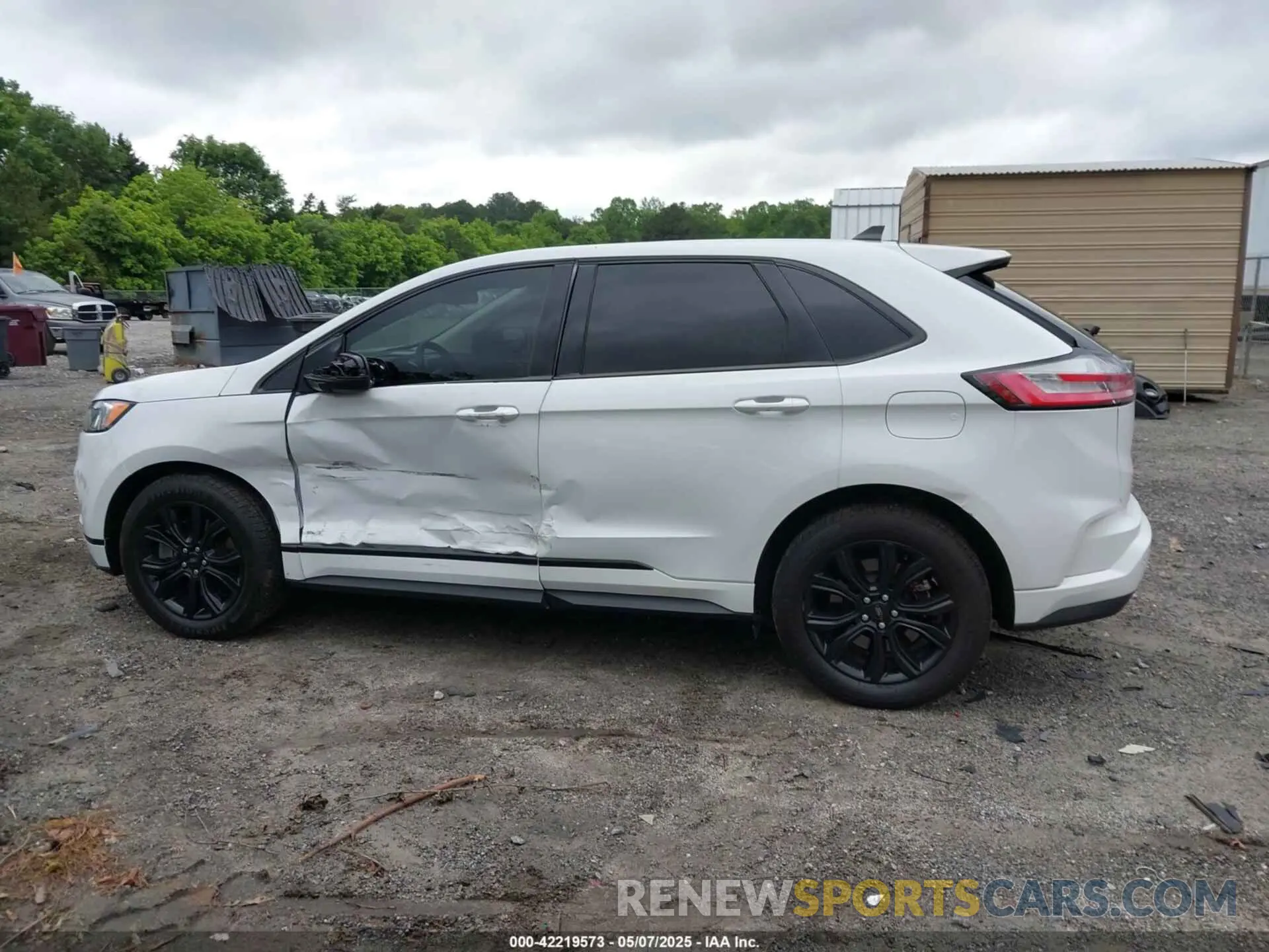 14 fotografías del automóvil dañado 2FMPK4G91NBA21252 FORD EDGE 2022