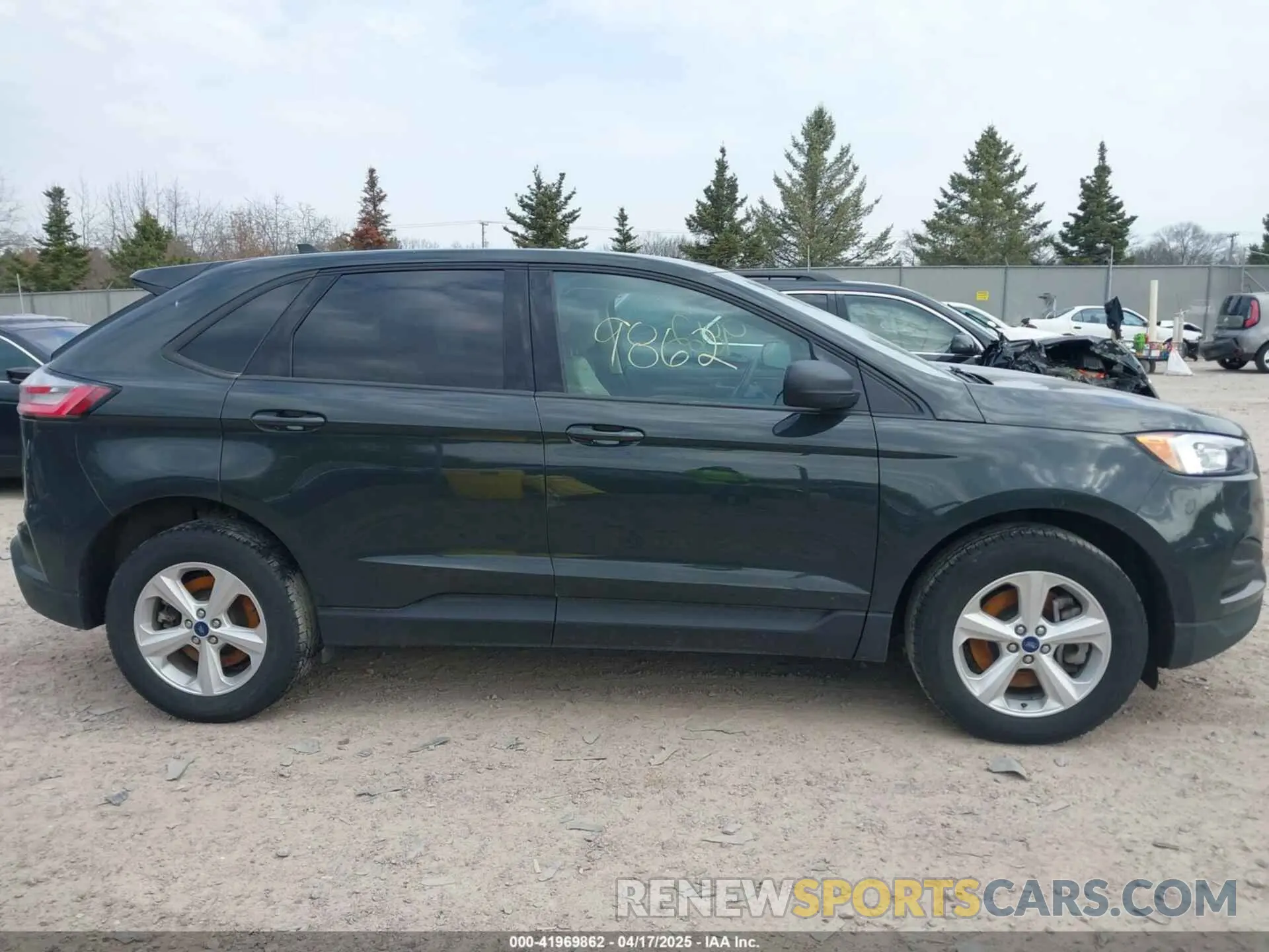 13 fotografías del automóvil dañado 2FMPK4G91NBA56356 FORD EDGE 2022