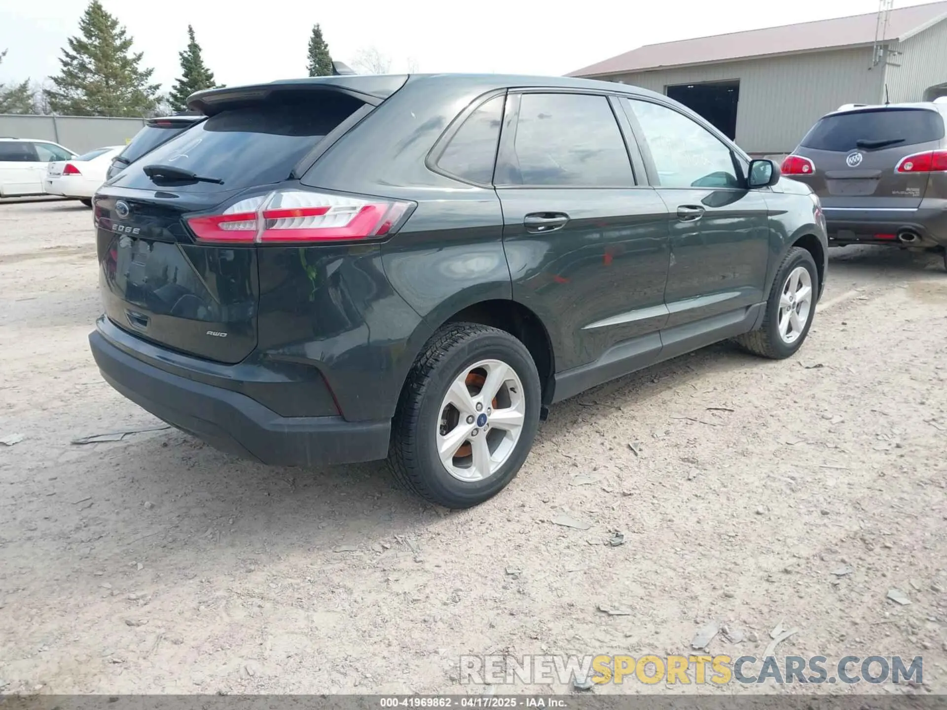 4 fotografías del automóvil dañado 2FMPK4G91NBA56356 FORD EDGE 2022