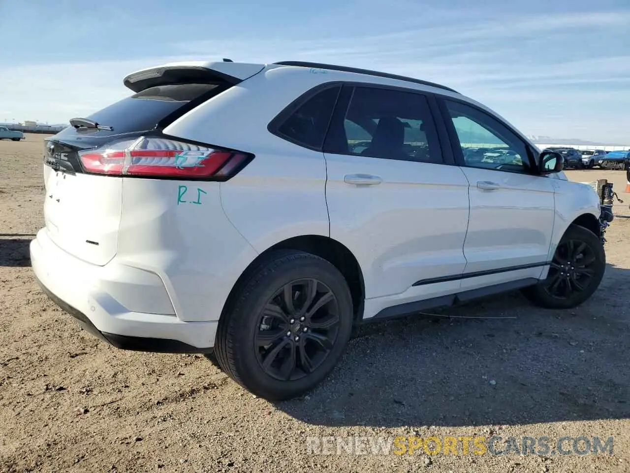 3 fotografías del automóvil dañado 2FMPK4G91NBA77496 FORD EDGE 2022