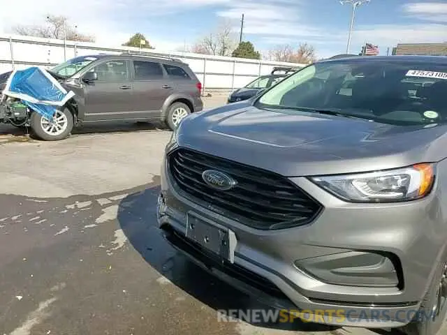 14 fotografías del automóvil dañado 2FMPK4G94NBB00592 FORD EDGE 2022