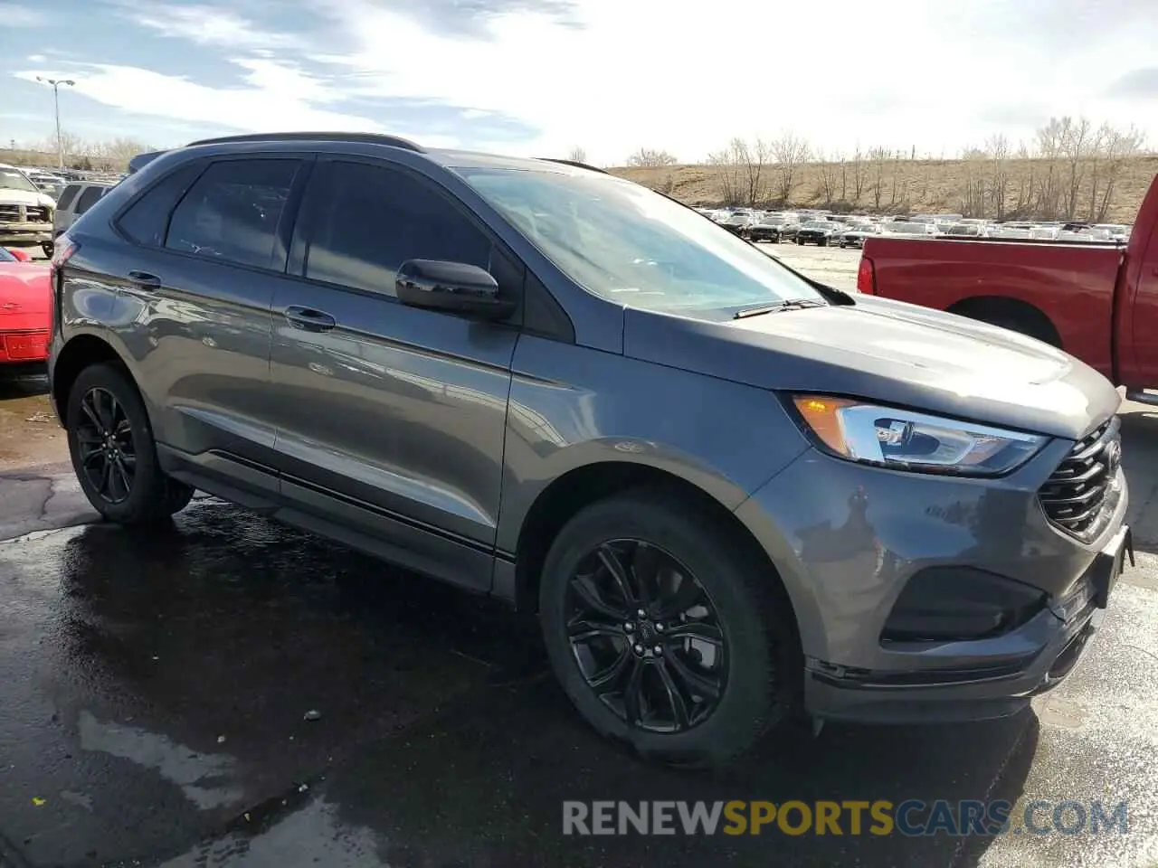 4 fotografías del automóvil dañado 2FMPK4G94NBB00592 FORD EDGE 2022