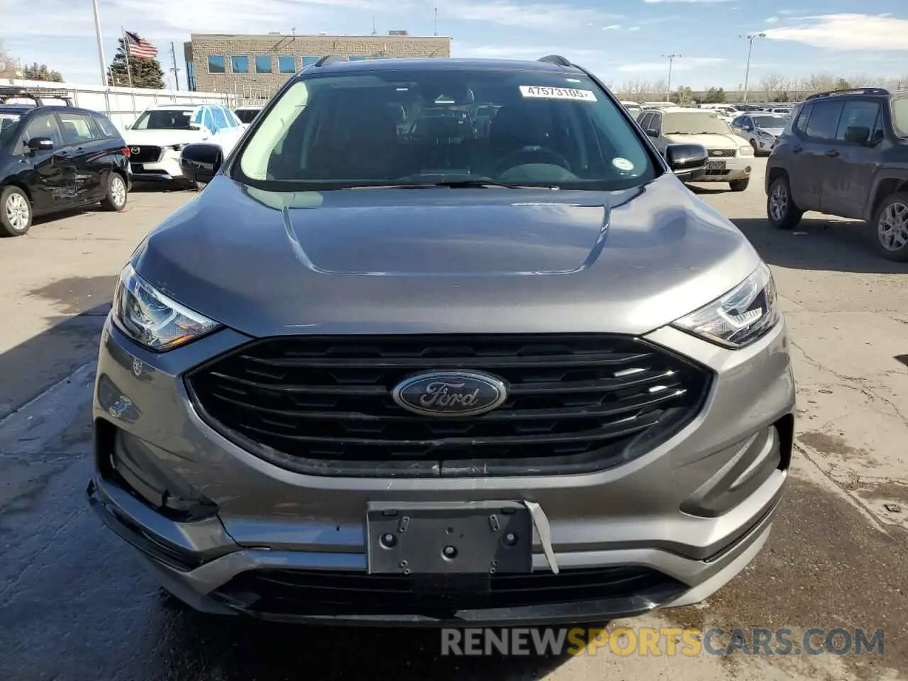 5 fotografías del automóvil dañado 2FMPK4G94NBB00592 FORD EDGE 2022