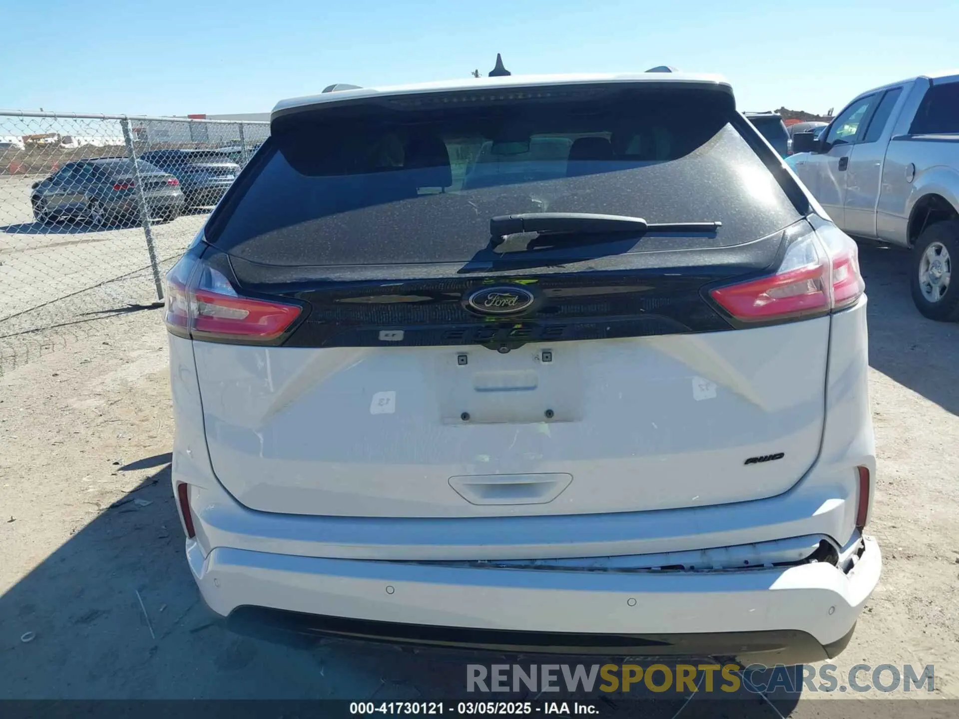 17 fotografías del automóvil dañado 2FMPK4G96NBA40332 FORD EDGE 2022