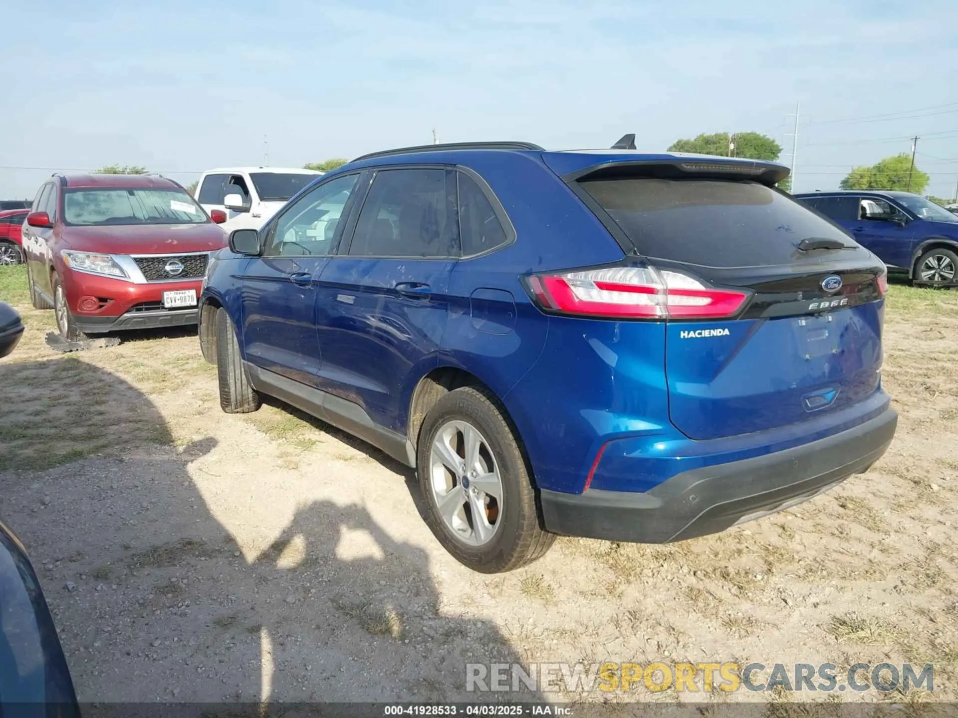3 fotografías del automóvil dañado 2FMPK4G97NBA27444 FORD EDGE 2022