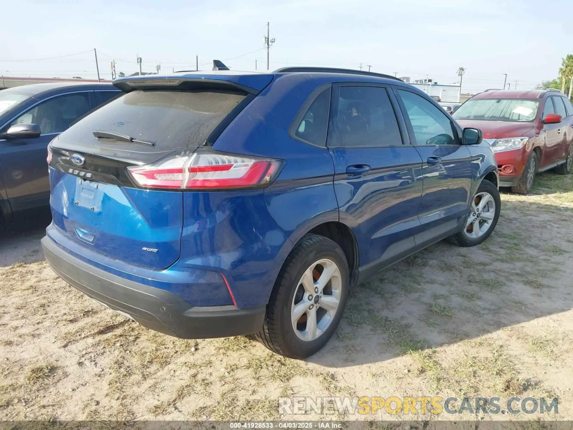 4 fotografías del automóvil dañado 2FMPK4G97NBA27444 FORD EDGE 2022