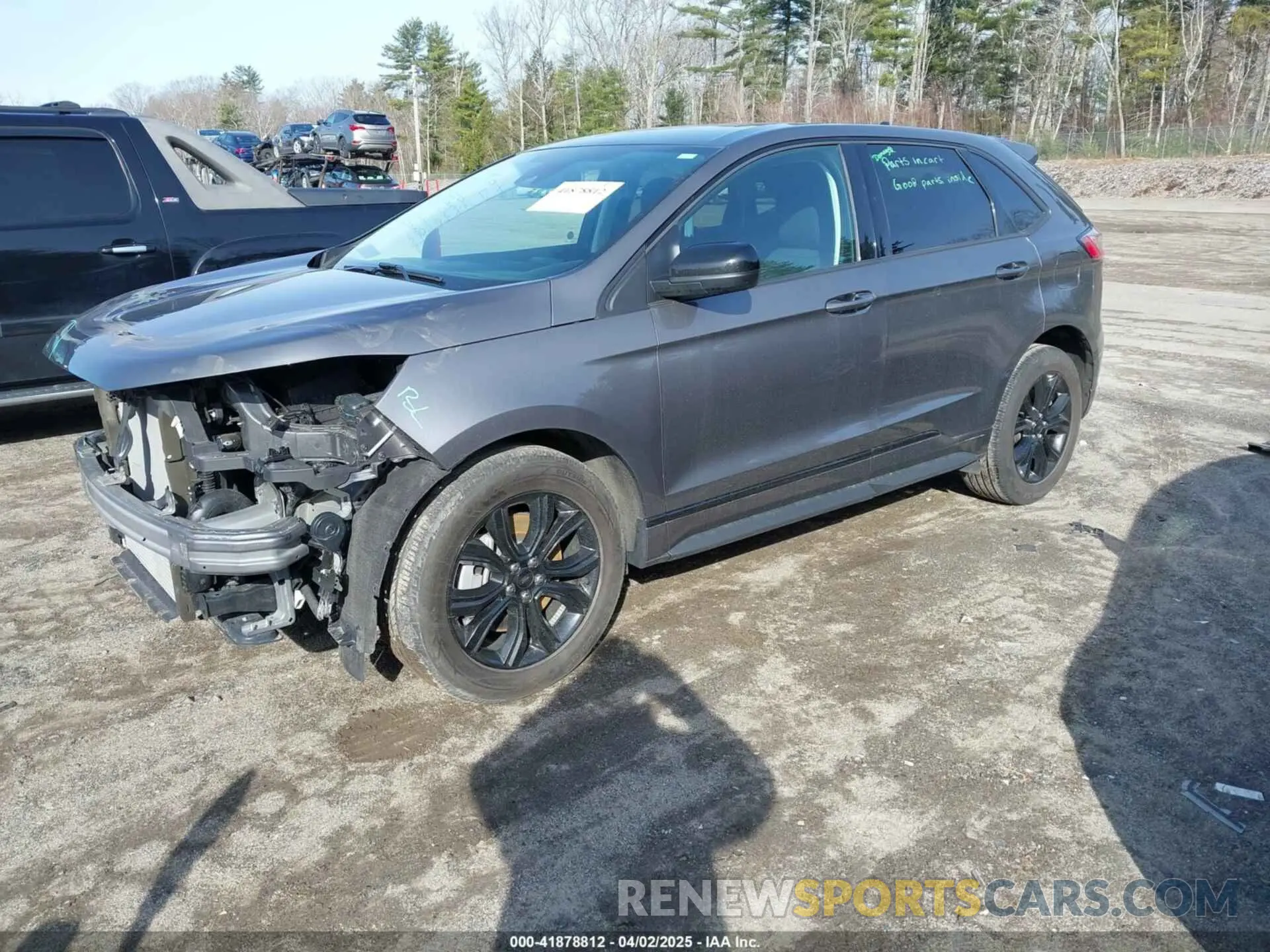 2 fotografías del automóvil dañado 2FMPK4G97NBA29792 FORD EDGE 2022