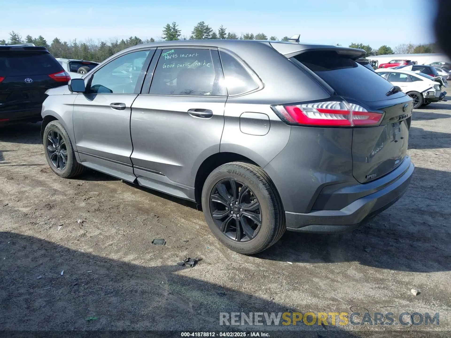3 fotografías del automóvil dañado 2FMPK4G97NBA29792 FORD EDGE 2022