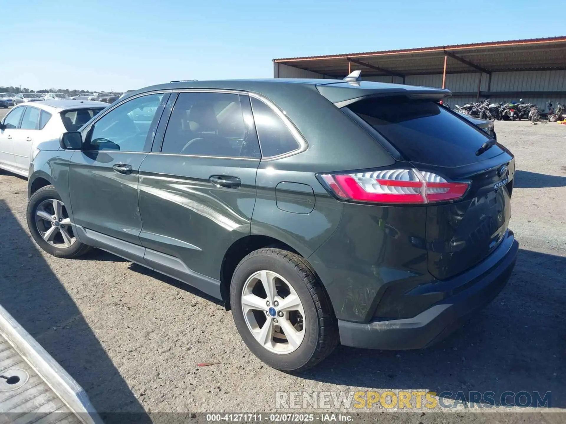 3 fotografías del automóvil dañado 2FMPK4G97NBA86722 FORD EDGE 2022