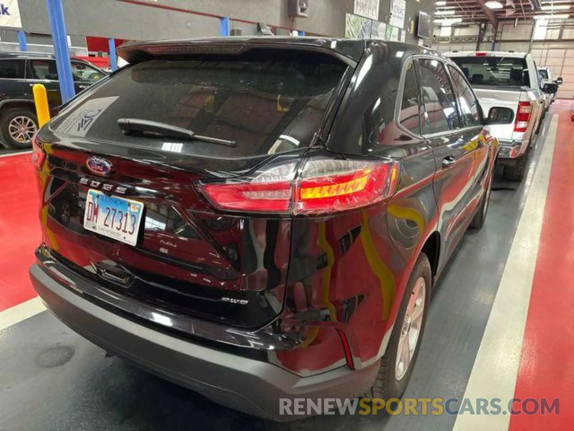 22 fotografías del automóvil dañado 2FMPK4G98NBA64843 FORD EDGE 2022
