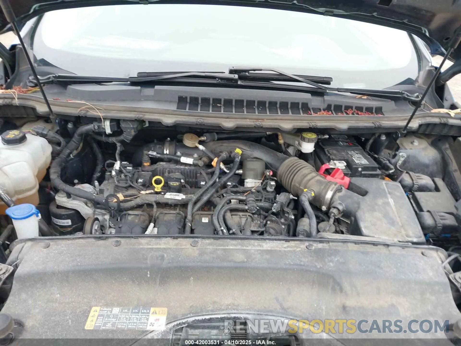 10 fotografías del automóvil dañado 2FMPK4G99NBA56380 FORD EDGE 2022