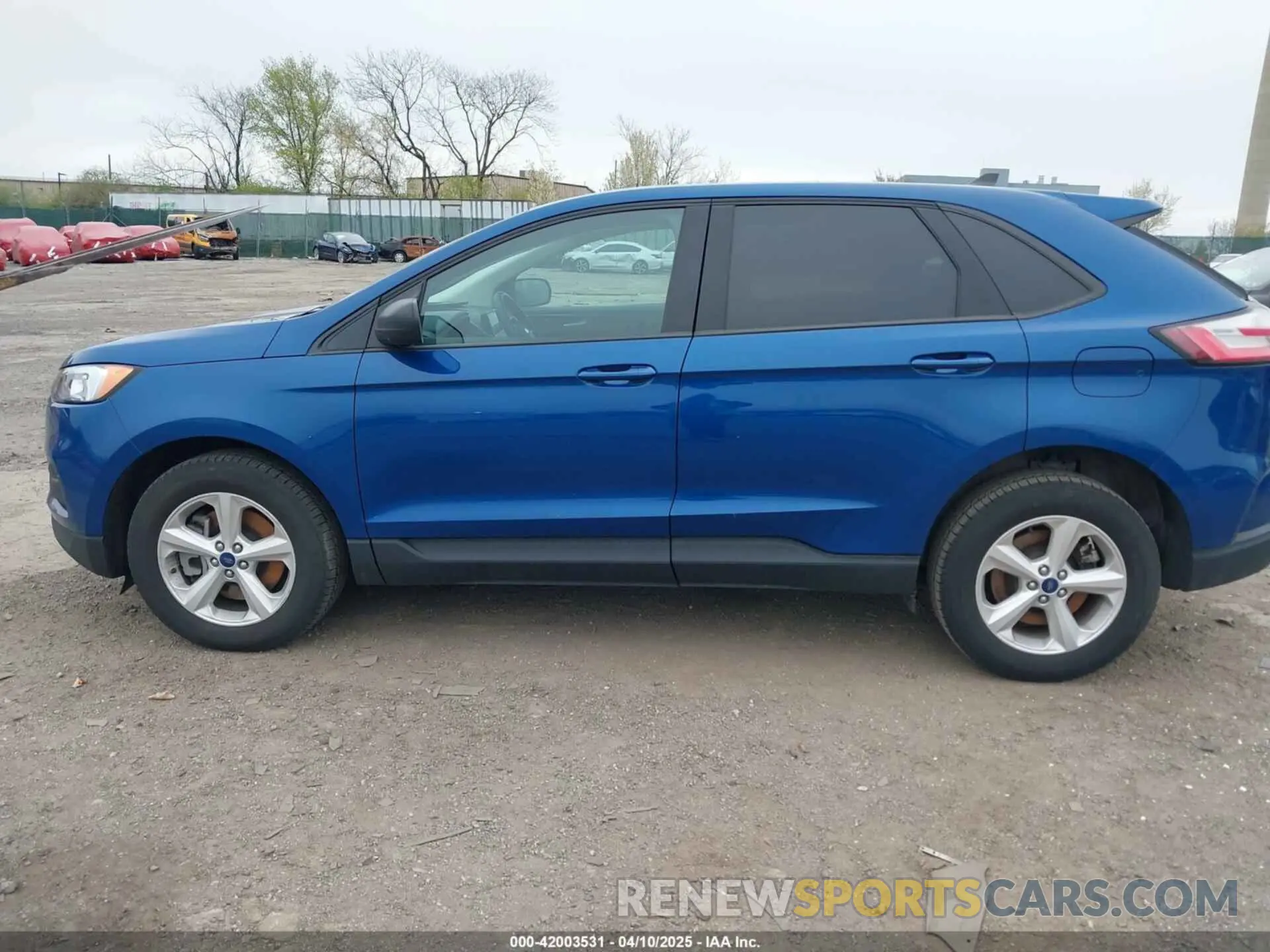 14 fotografías del automóvil dañado 2FMPK4G99NBA56380 FORD EDGE 2022