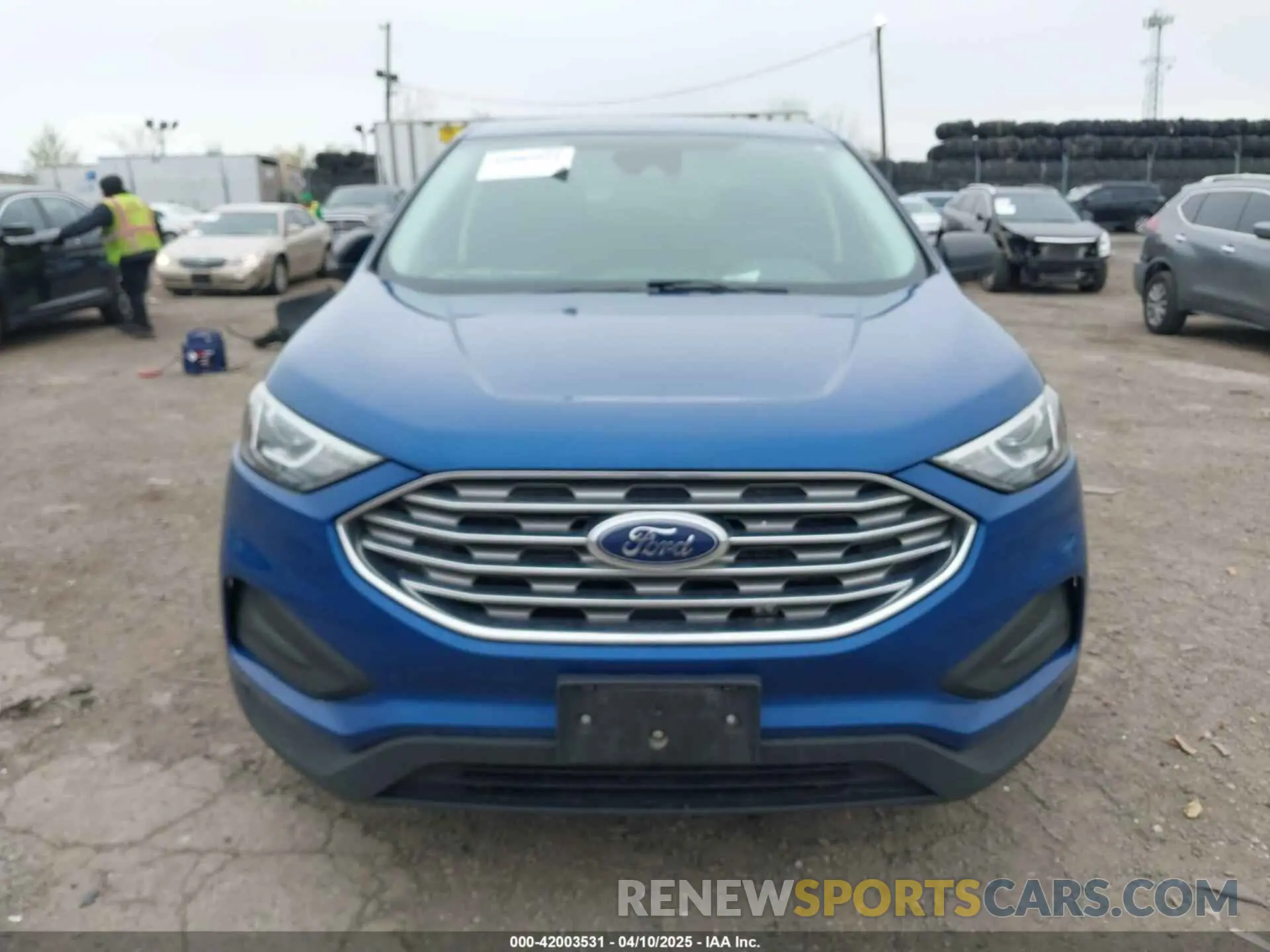 6 fotografías del automóvil dañado 2FMPK4G99NBA56380 FORD EDGE 2022