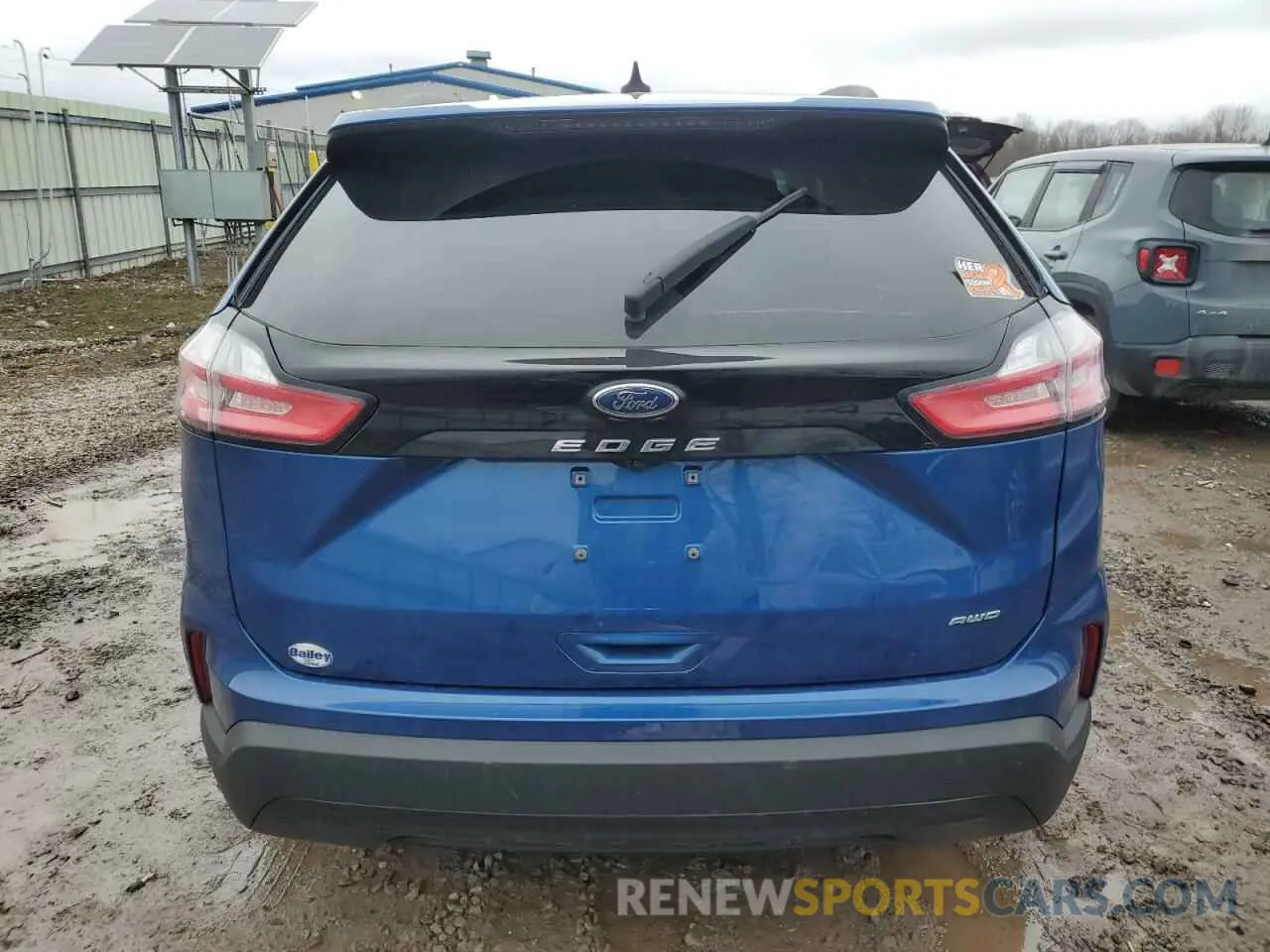 6 fotografías del automóvil dañado 2FMPK4G99NBA88259 FORD EDGE 2022