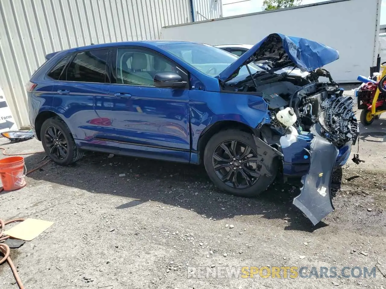 4 fotografías del automóvil dañado 2FMPK4G9XNBA79294 FORD EDGE 2022