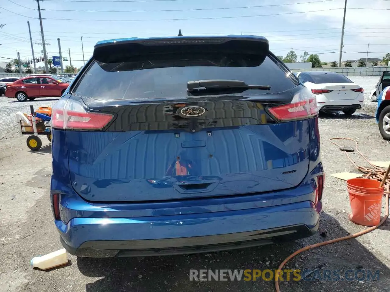 6 fotografías del automóvil dañado 2FMPK4G9XNBA79294 FORD EDGE 2022