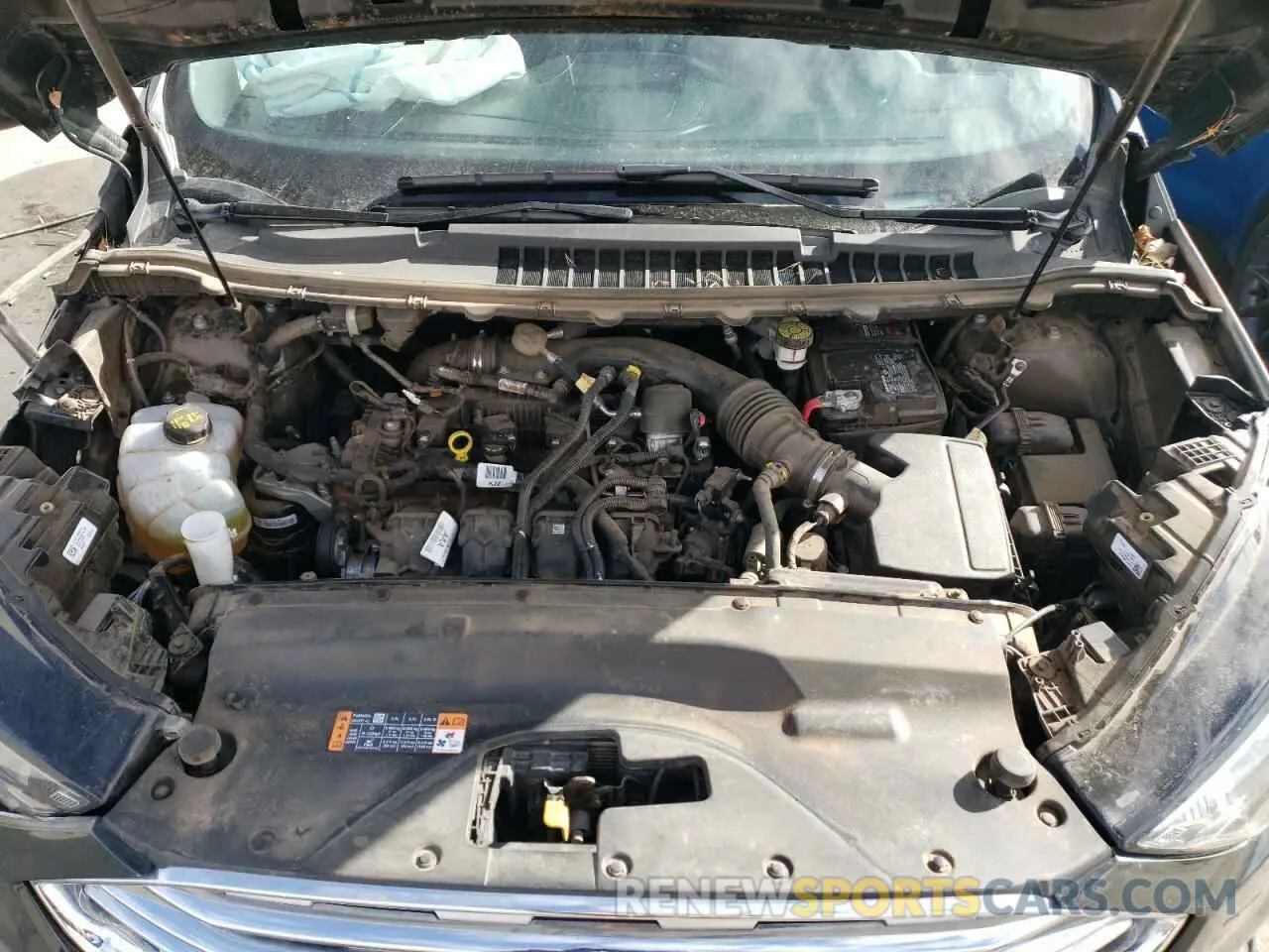 12 fotografías del automóvil dañado 2FMPK4G9XNBA89677 FORD EDGE 2022