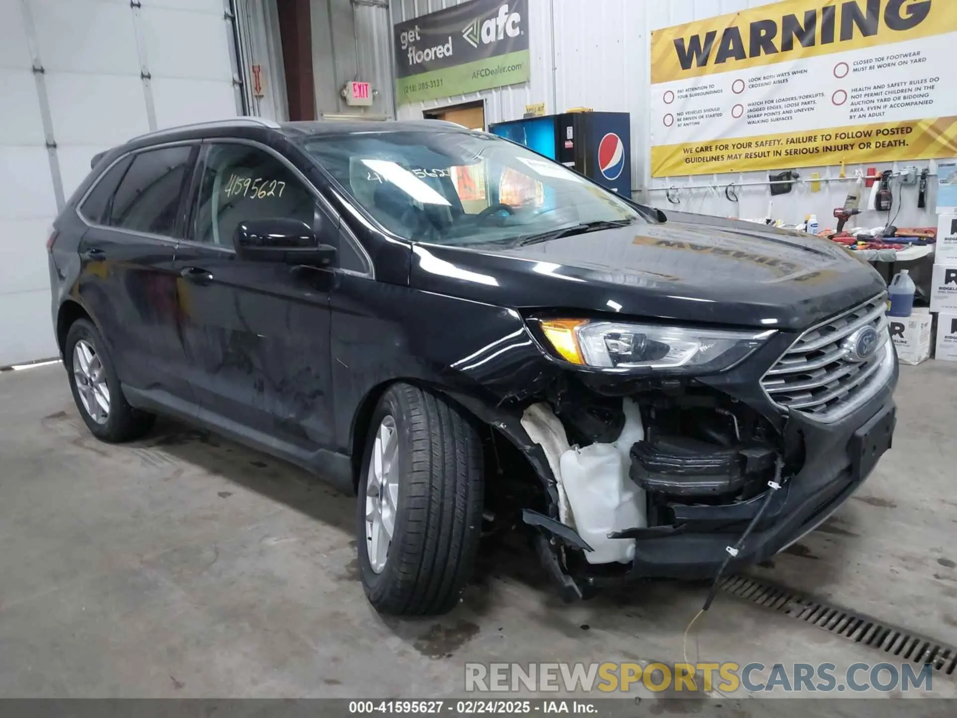 1 fotografías del automóvil dañado 2FMPK4J90NBA04368 FORD EDGE 2022