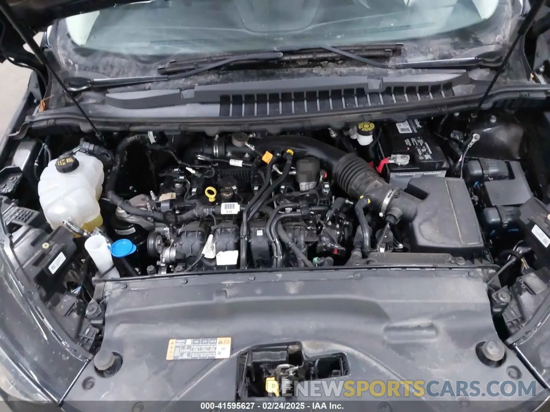 10 fotografías del automóvil dañado 2FMPK4J90NBA04368 FORD EDGE 2022