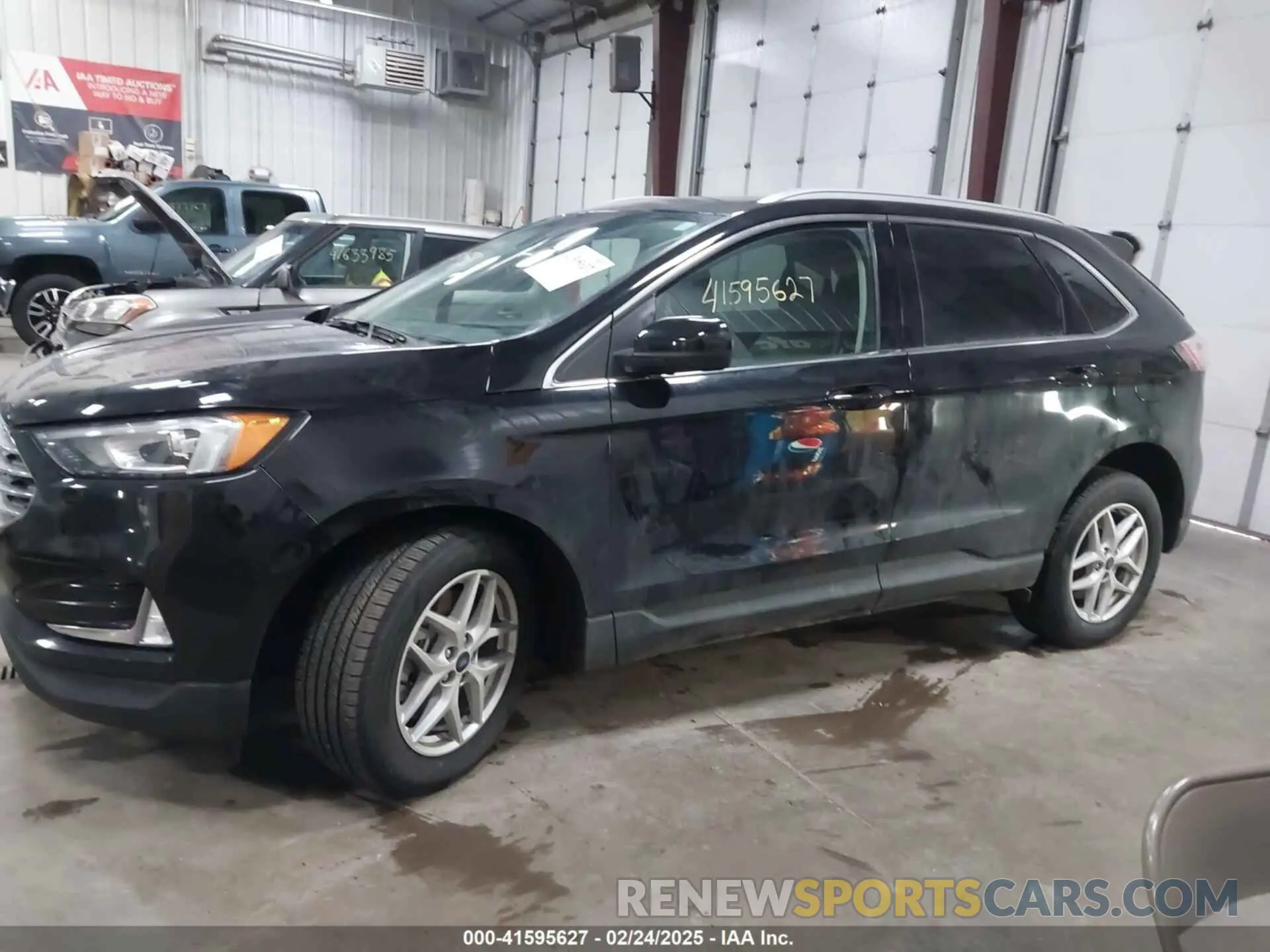 14 fotografías del automóvil dañado 2FMPK4J90NBA04368 FORD EDGE 2022