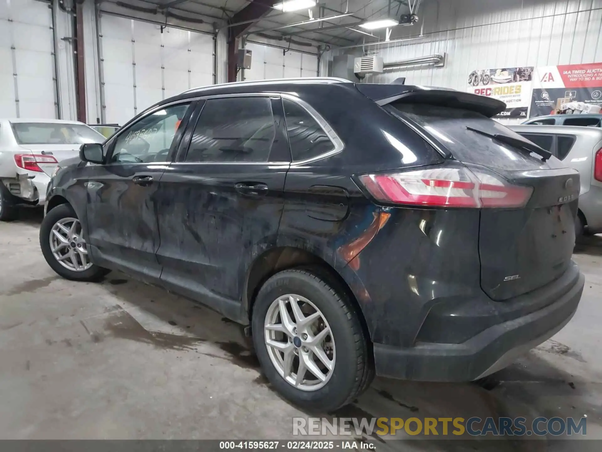 3 fotografías del automóvil dañado 2FMPK4J90NBA04368 FORD EDGE 2022