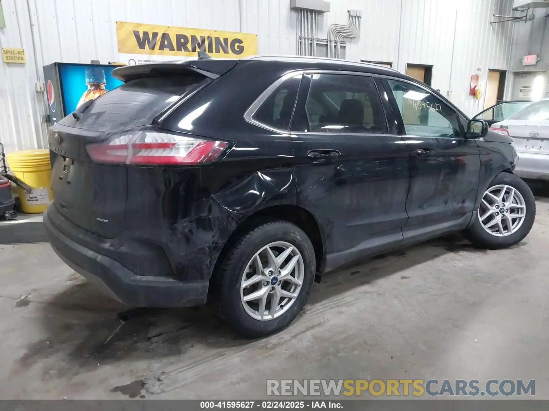 4 fotografías del automóvil dañado 2FMPK4J90NBA04368 FORD EDGE 2022