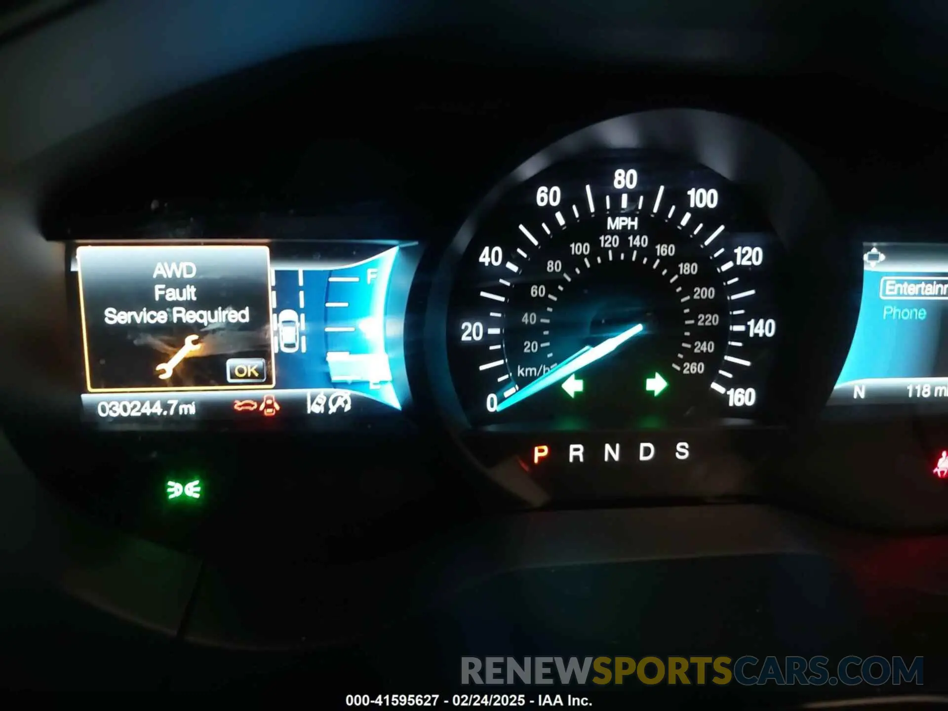 7 fotografías del automóvil dañado 2FMPK4J90NBA04368 FORD EDGE 2022