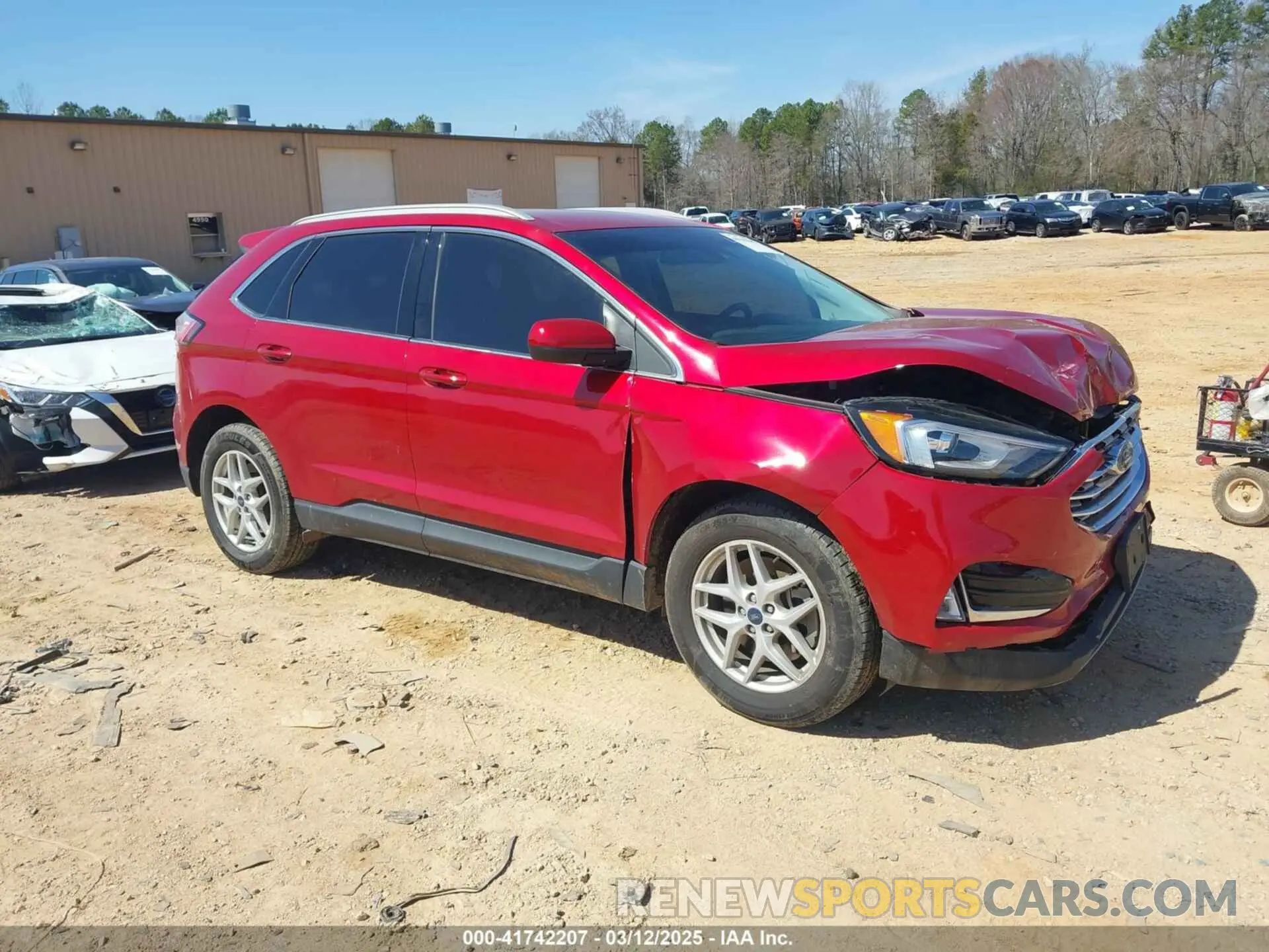 1 fotografías del automóvil dañado 2FMPK4J90NBA24975 FORD EDGE 2022