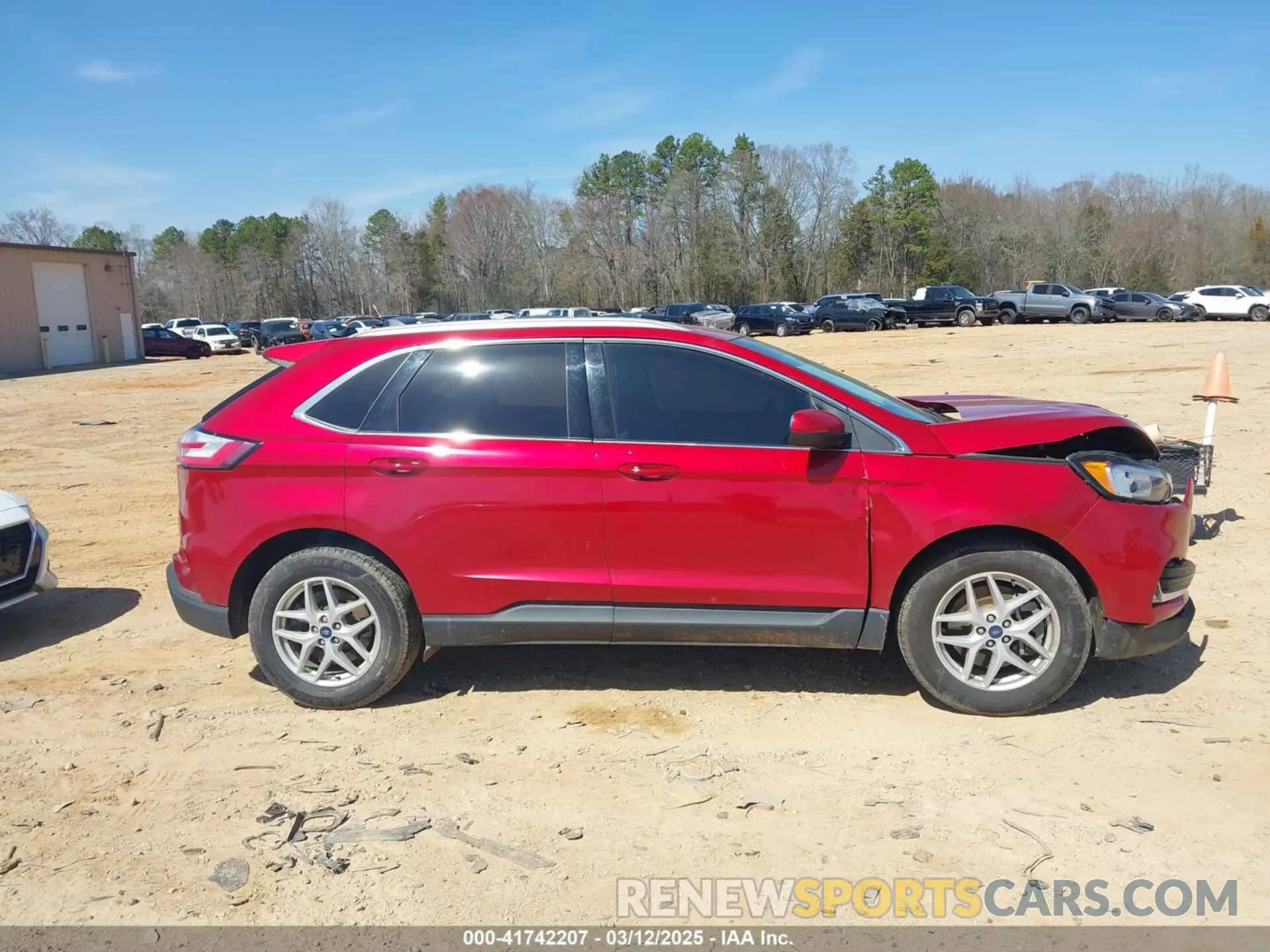 13 fotografías del automóvil dañado 2FMPK4J90NBA24975 FORD EDGE 2022