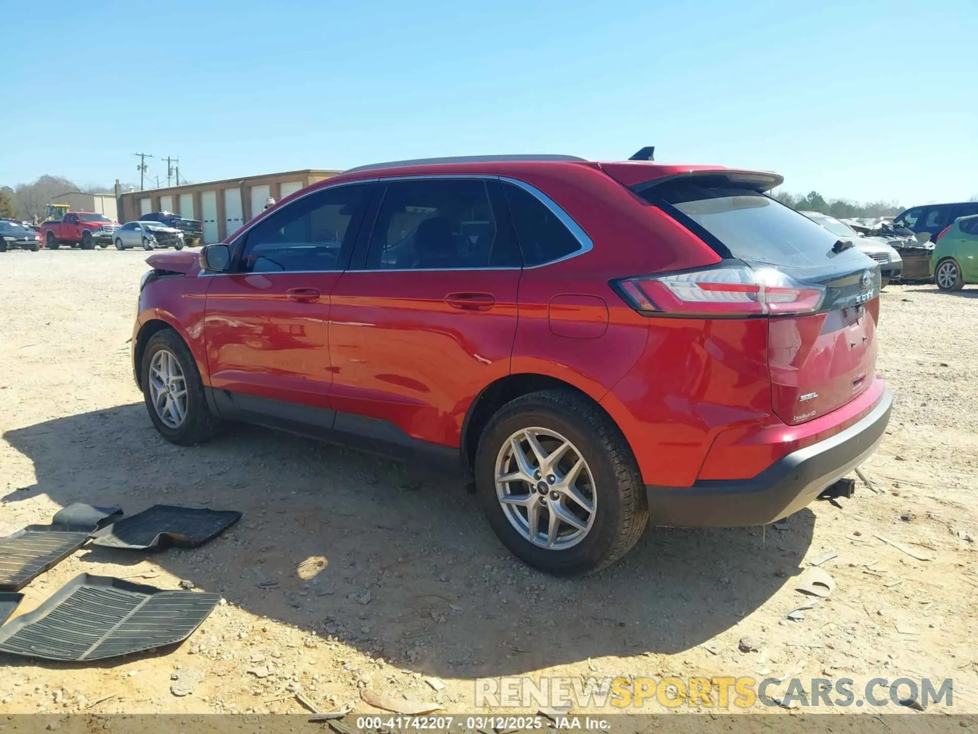 3 fotografías del automóvil dañado 2FMPK4J90NBA24975 FORD EDGE 2022