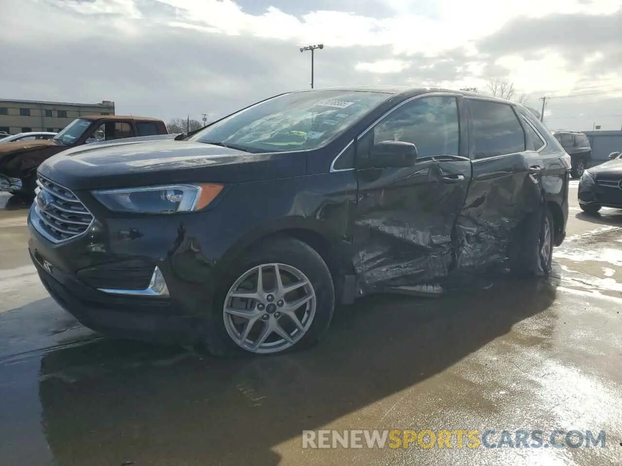 1 fotografías del automóvil dañado 2FMPK4J90NBA54431 FORD EDGE 2022