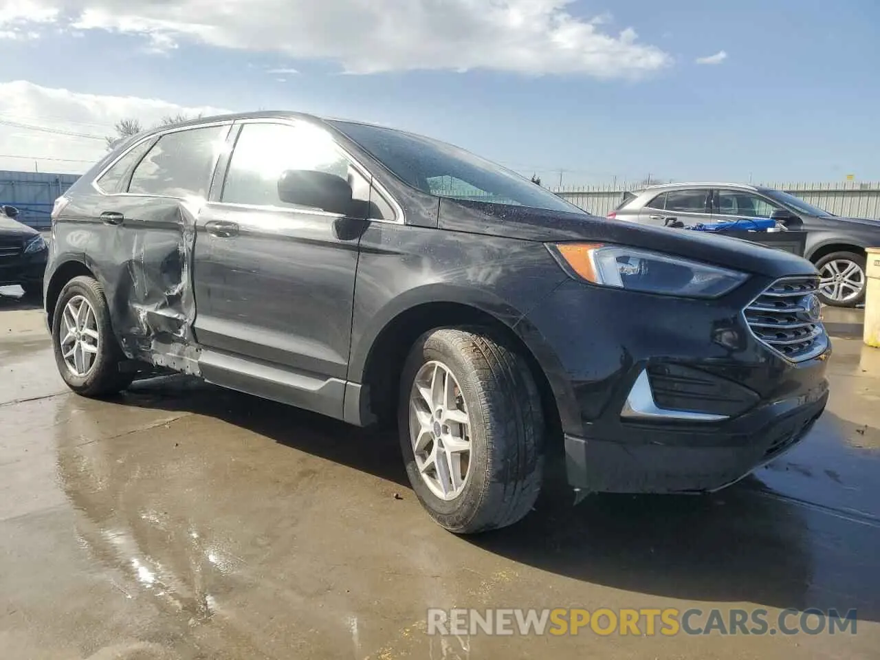 4 fotografías del automóvil dañado 2FMPK4J90NBA54431 FORD EDGE 2022