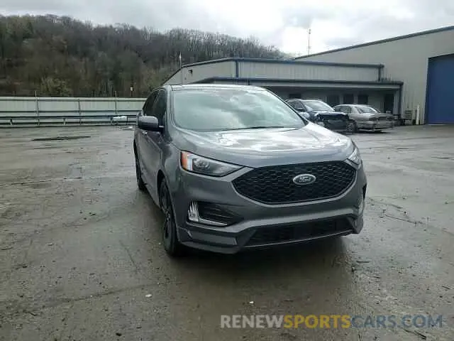 14 fotografías del automóvil dañado 2FMPK4J90NBA58768 FORD EDGE 2022