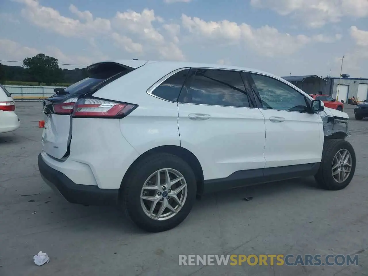 3 fotografías del automóvil dañado 2FMPK4J90NBA60889 FORD EDGE 2022