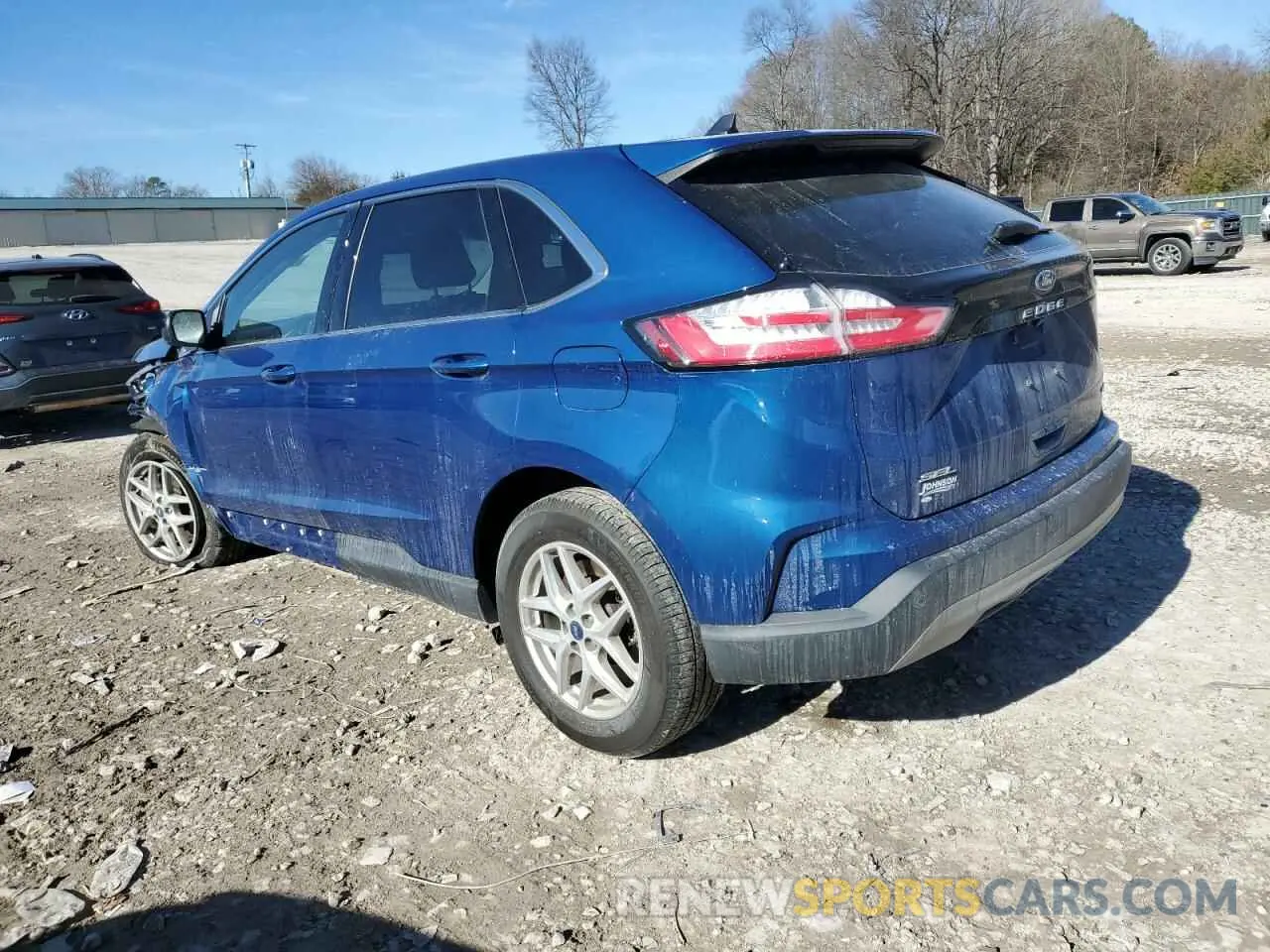 2 fotografías del automóvil dañado 2FMPK4J90NBA87428 FORD EDGE 2022