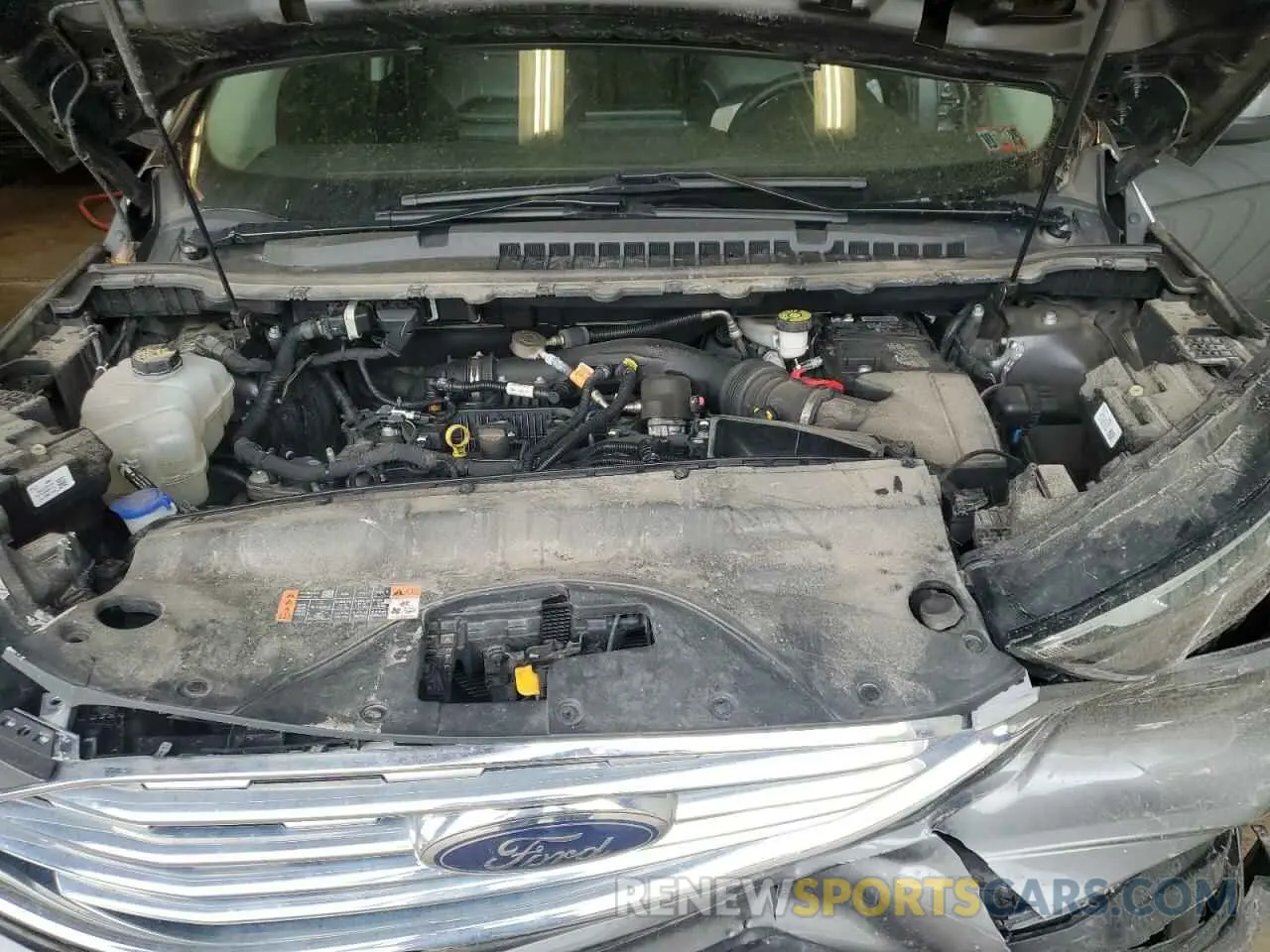 12 fotografías del automóvil dañado 2FMPK4J90NBA97327 FORD EDGE 2022