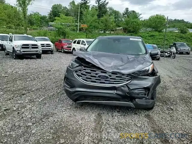 14 fotografías del automóvil dañado 2FMPK4J90NBA97327 FORD EDGE 2022